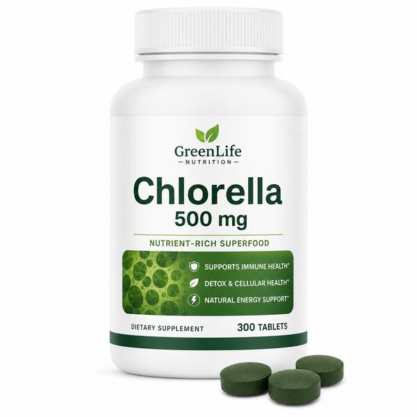 Chlorella Tablets 500 mg 500 mg