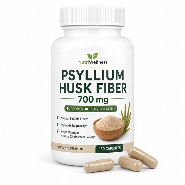 Psyllium Husk Fiber Capsules 700 mg 700 mg