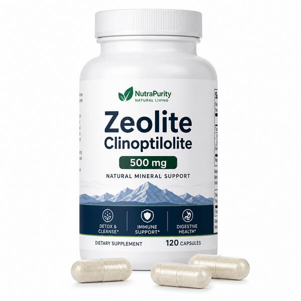 Zeolite Clinoptilolite Capsules 500 mg 500 mg