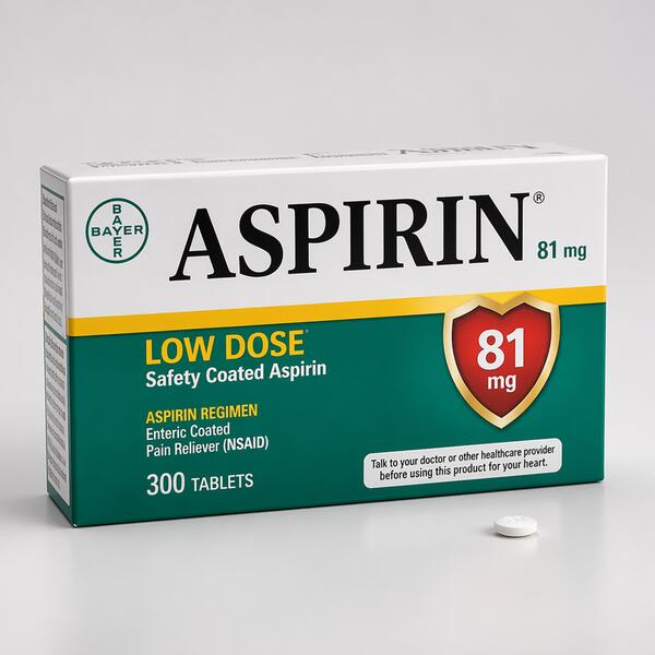 Aspirin 81mg Low Dose Tablets 81mg
