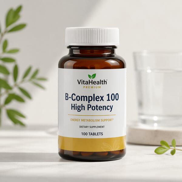 B-Complex 100 High Potency Tablets Standard