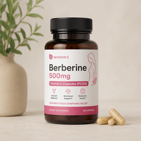 Berberine 500mg Women's Capsules (PCOS) 500mg