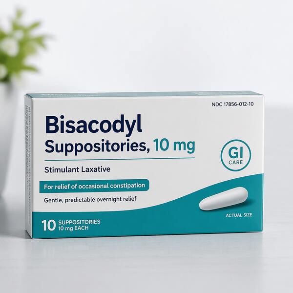 Bisacodyl Suppositories 10mg 10mg