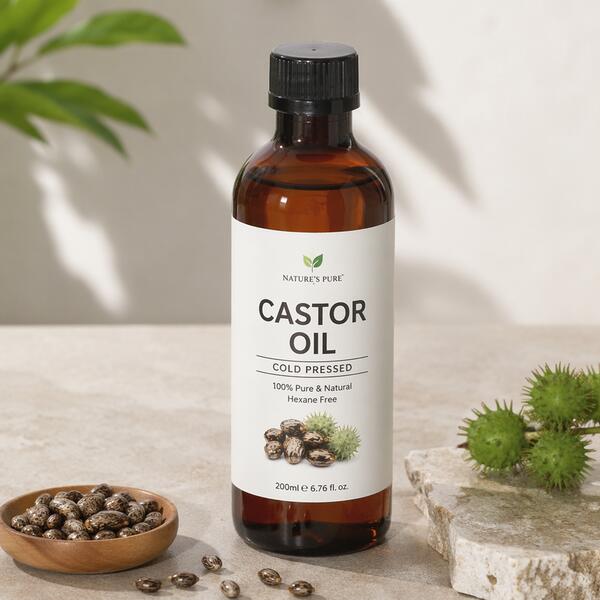 Castor Oil 200ml Cold Pressed 200ml