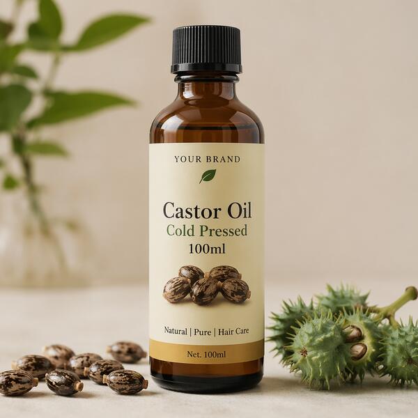 Castor Oil Cold Pressed 100ml 100ml