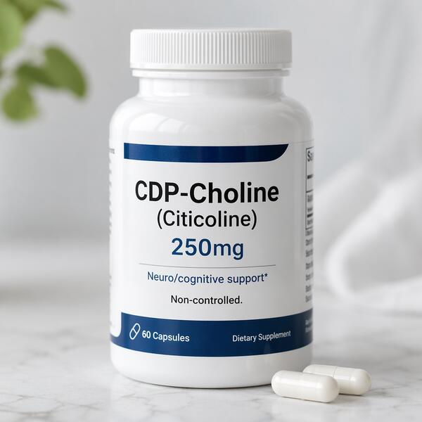 CDP-Choline (Citicoline) 250mg Capsules 250mg