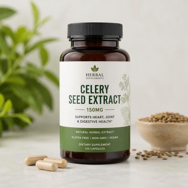 Celery Seed Extract 150mg Capsules 150mg