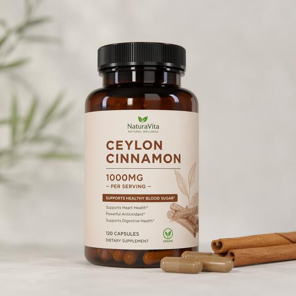 Ceylon Cinnamon 1000mg Capsules 1000mg