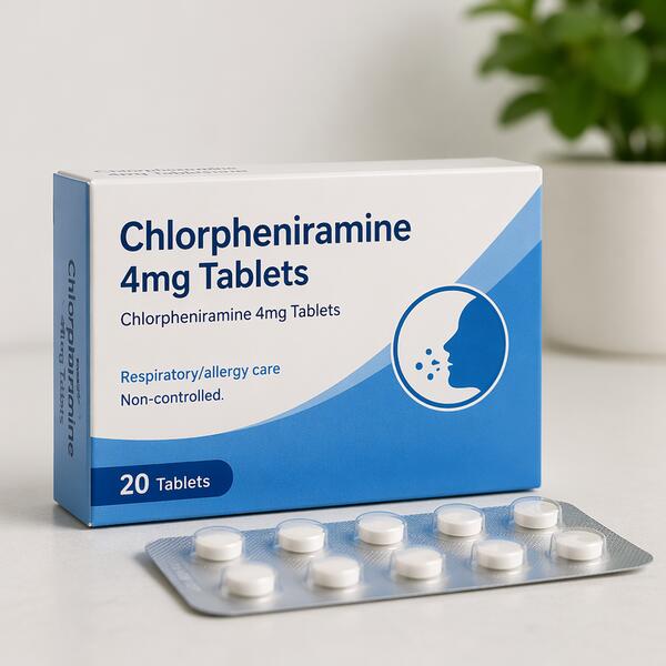 Chlorpheniramine 4mg Tablets