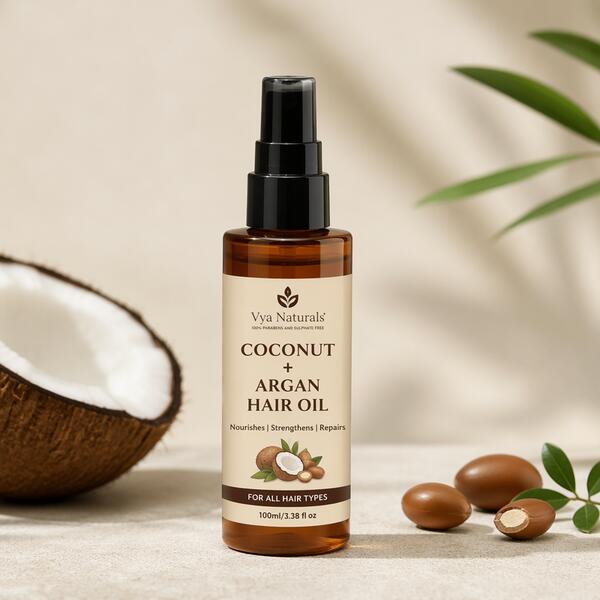 Coconut + Argan Hair Oil 100ml 100ml