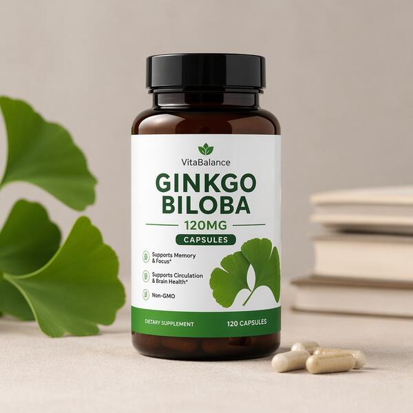 Ginkgo Biloba 120mg Capsules 120mg