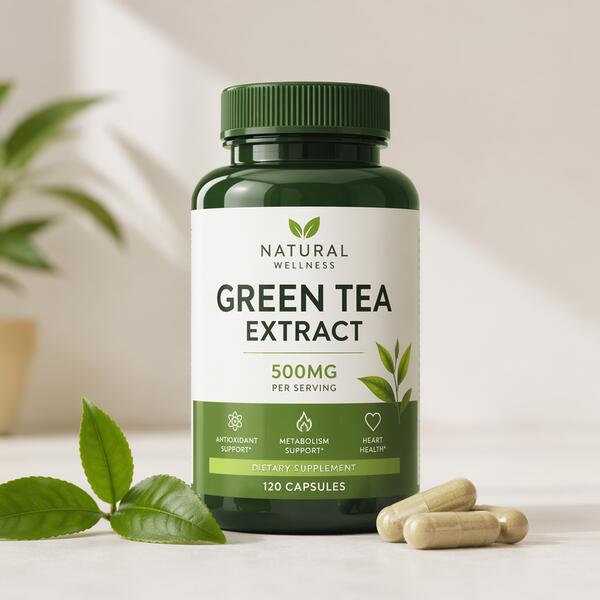 Green Tea Extract 500mg Capsules 500mg