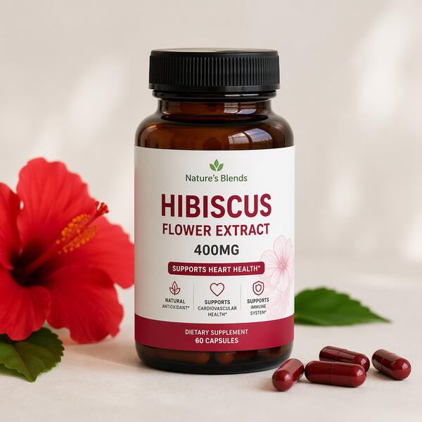 Hibiscus Flower Extract 400mg Capsules 400mg
