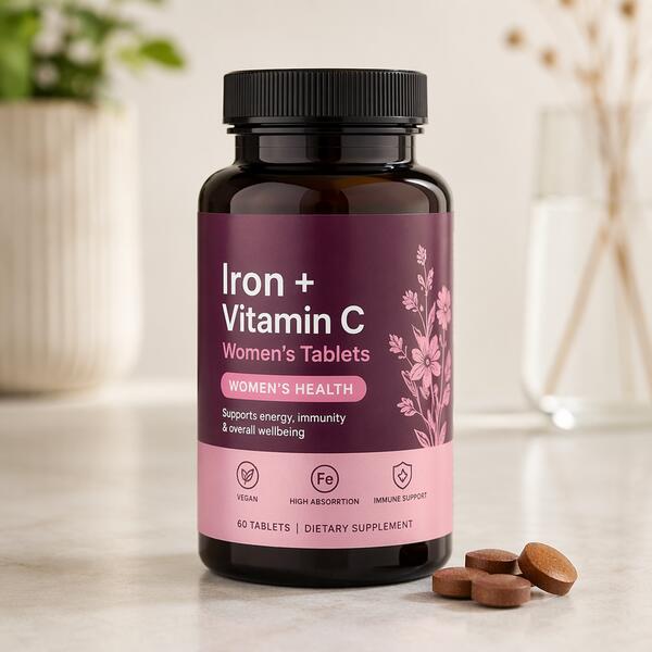 Iron + Vitamin C Women's Tablets Standard