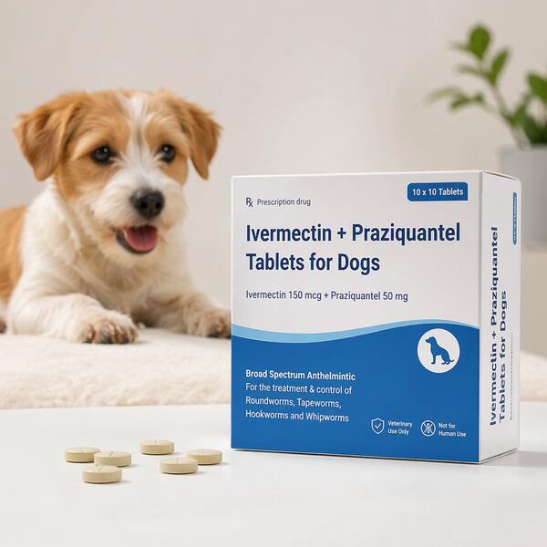 Ivermectin + Praziquantel Tablets for Dogs Standard