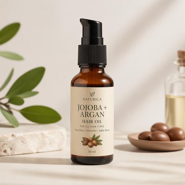 Jojoba + Argan Hair Oil 50ml 50ml