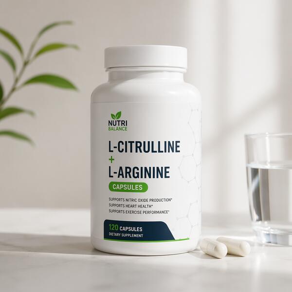 L-Citrulline + L-Arginine Capsules Standard