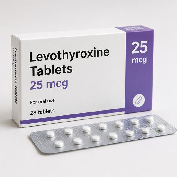 Levothyroxine 25mcg Tablets 25mcg