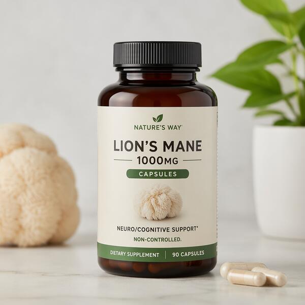 Lion's Mane 1000mg Capsules 1000mg