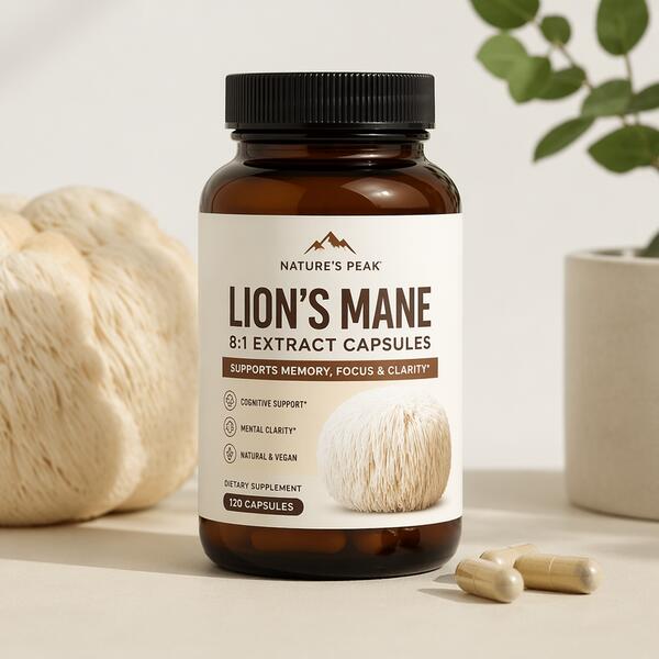 Lion's Mane 8:1 Extract Capsules Standard