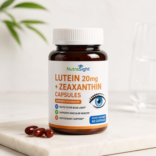 Lutein 20mg + Zeaxanthin Capsules 20mg