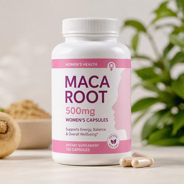 Maca Root 500mg Women's Capsules 500mg