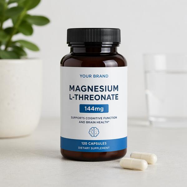Magnesium L-Threonate 144mg Capsules 144mg