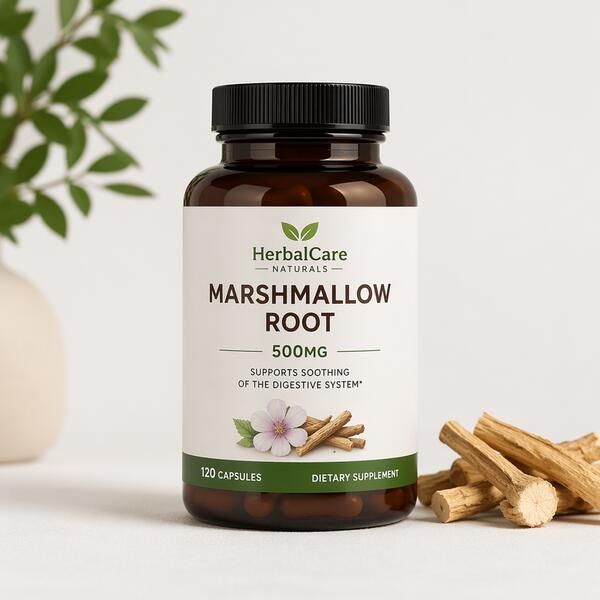 Marshmallow Root 500mg Capsules 500mg