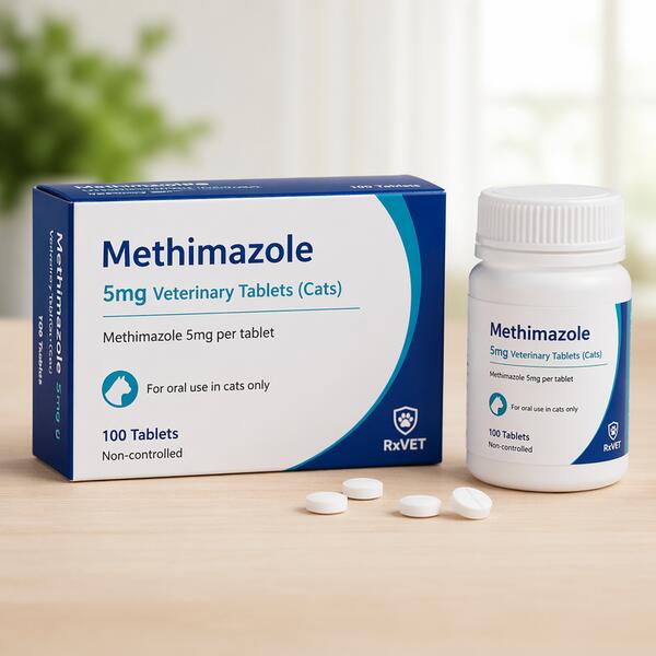 Methimazole 5mg Veterinary Tablets (Cats) 5mg