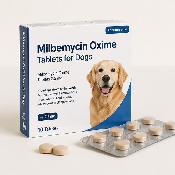 Milbemycin Oxime Tablets for Dogs Standard
