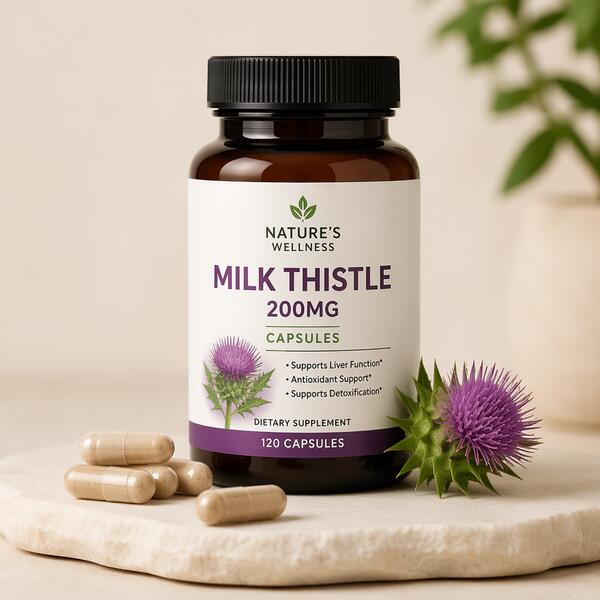 Milk Thistle 200mg Capsules 200mg