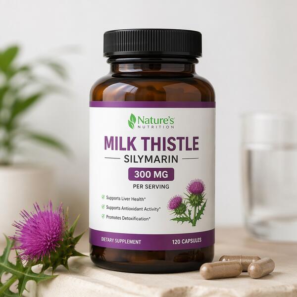 Milk Thistle Silymarin 300mg Capsules 300mg