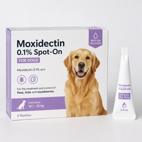 Moxidectin 0.1% Spot-On for Dogs 0.1%