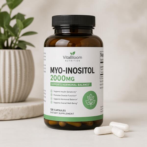 Myo-Inositol 2000mg Capsules 2000mg