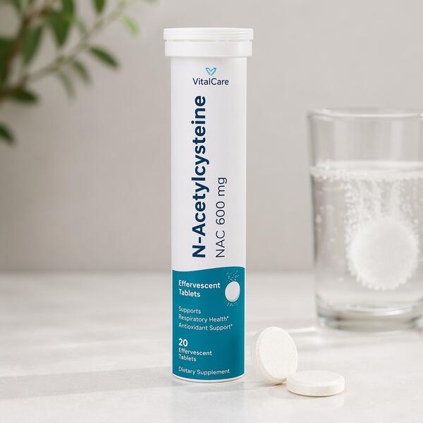 N-Acetylcysteine (NAC) 600mg Effervescent Tablets 600mg