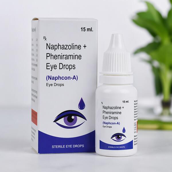 Naphazoline + Pheniramine Eye Drops 15ml 15ml