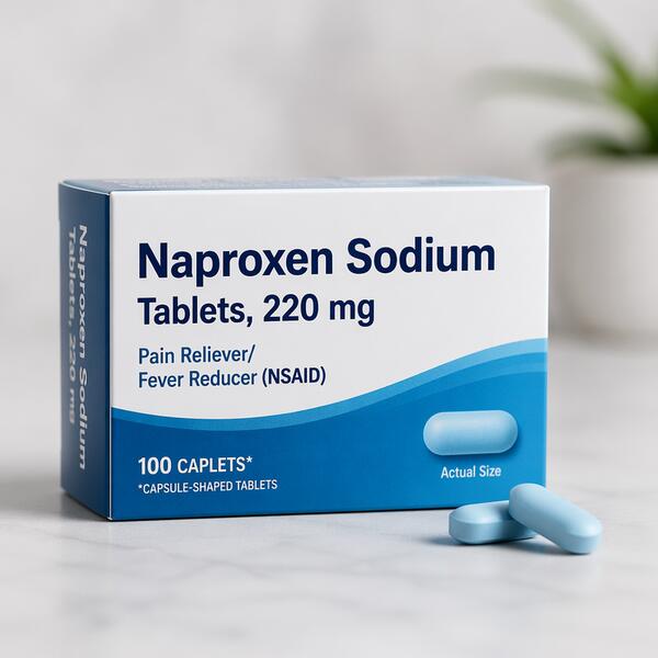 Naproxen Sodium 220mg Tablets 220mg