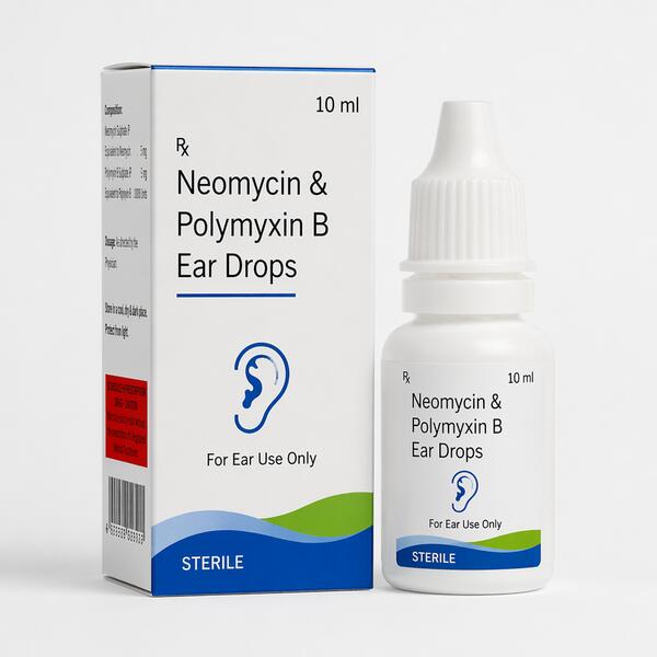 Neomycin + Polymyxin B Ear Drops 10ml 10ml
