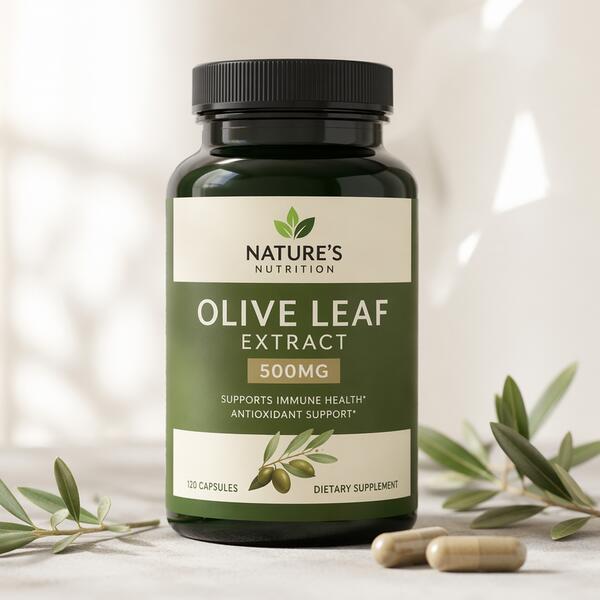 Olive Leaf Extract 500mg Capsules 500mg
