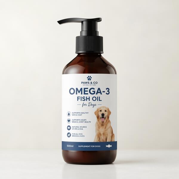 Omega-3 Fish Oil for Dogs 500ml 500ml