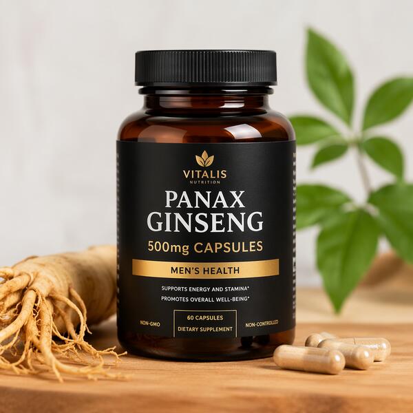Panax Ginseng 500mg Capsules 500mg
