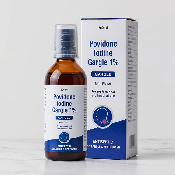Povidone Iodine Gargle 1% 200ml 200ml