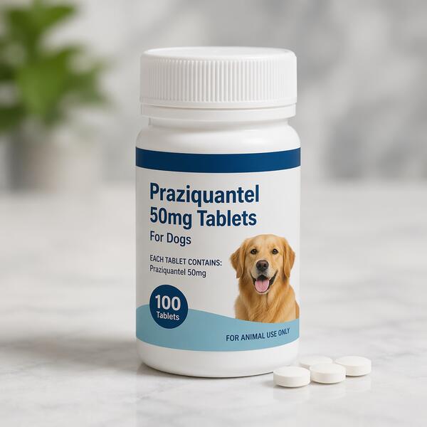 Praziquantel 50mg Tablets for Dogs 50mg