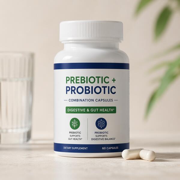 Prebiotic + Probiotic Combination Capsules Standard