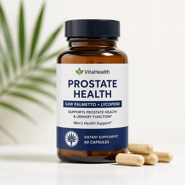 Prostate Health Capsules (Saw Palmetto + Lycopene) Standard