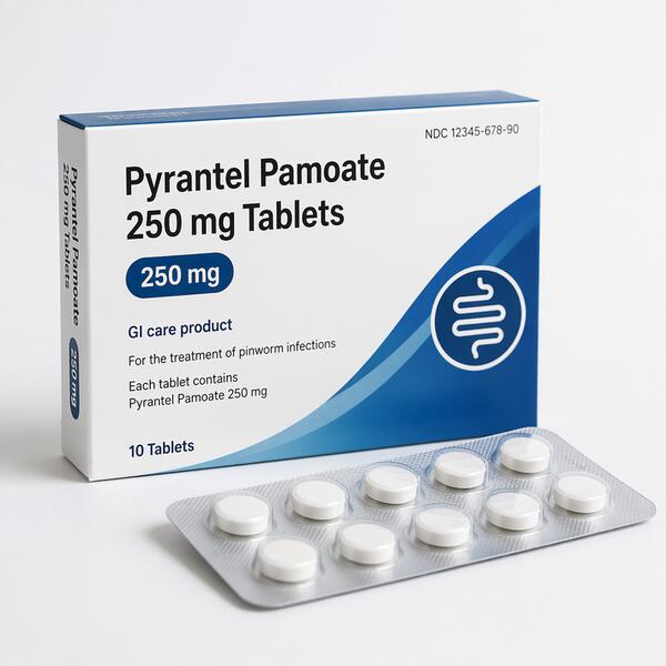 Pyrantel Pamoate 250mg Tablets 250mg