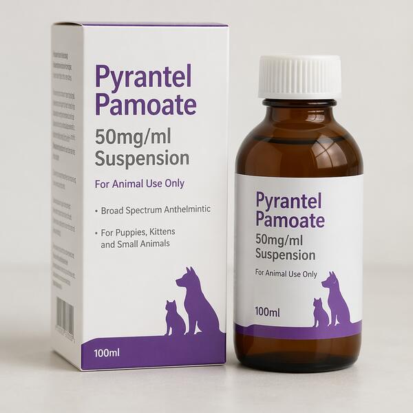 Pyrantel Pamoate 50mg/ml Suspension 50mg