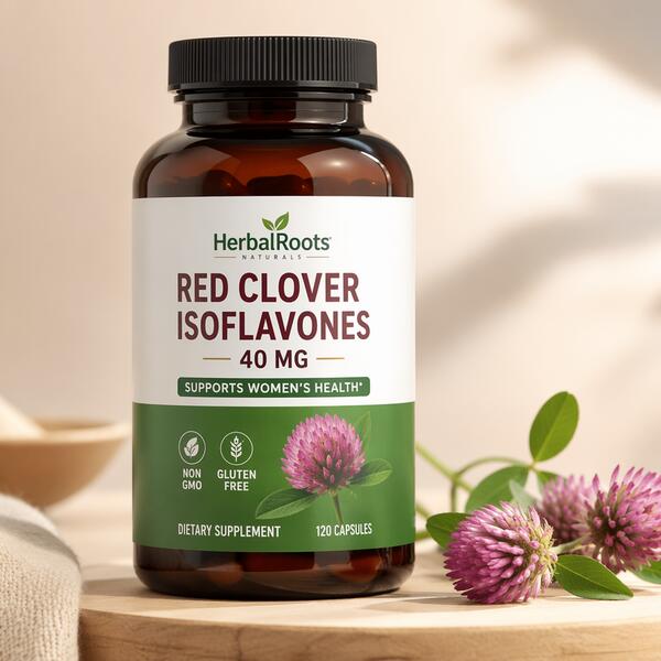 Red Clover Isoflavones 40mg Capsules 40mg