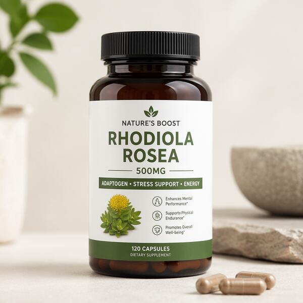 Rhodiola Rosea 500mg Capsules 500mg