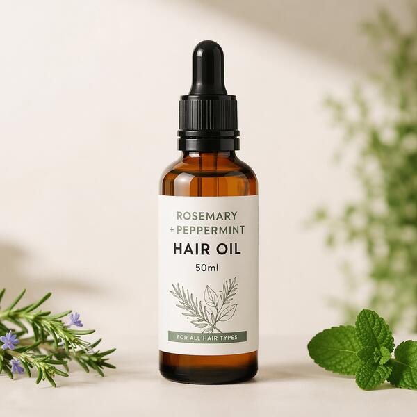 Rosemary + Peppermint Hair Oil 50ml 50ml